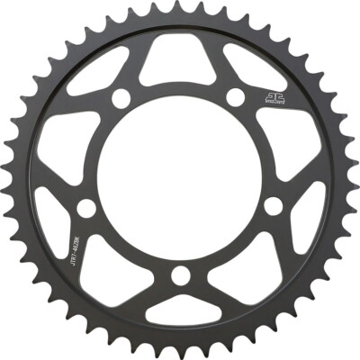 JT Sprockets JTR7.46ZBK REAR REPLACEMENT SPROCKET 46 TEETH 525 PITCH NATURAL C49 HIGH CARBON STEEL