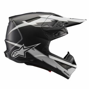 Alpinestars HELMET SM10 AMP BLK/WT - Image 6