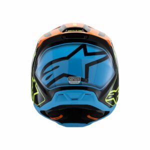 Alpinestars HELMET YTH SM3 FRAY BLK/OR/YL - Image 3
