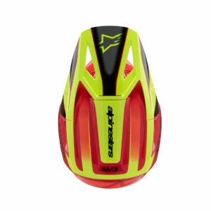 Alpinestars HELMET YTH SM3 FRAY RD/YL/BK Y - Image 2