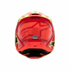 Alpinestars HELMET YTH SM3 FRAY RD/YL/BK Y - Image 5