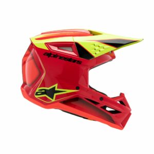 Alpinestars HELMET YTH SM3 FRAY RD/YL/BK Y - Image 6