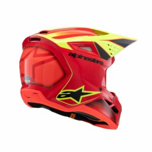 Alpinestars HELMET YTH SM3 FRAY RD/YL/BK Y - Image 7