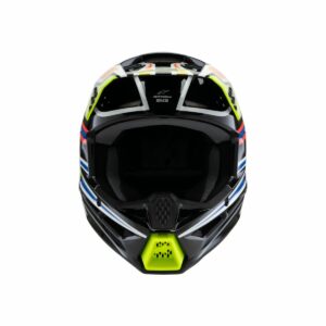 Alpinestars HELMET YTH SM3 WURX BLK/YL/B Y - Image 2