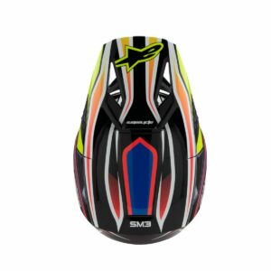 Alpinestars HELMET YTH SM3 WURX BLK/YL/B Y - Image 3