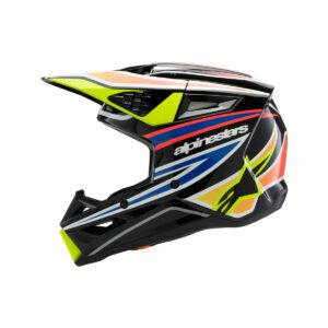 Alpinestars HELMET YTH SM3 WURX BLK/YL/B Y - Image 6