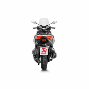AKRAPOVIC SLIP-ON LINE MUFFLER STAINLESS STEEL CARBON END CAP - Image 2