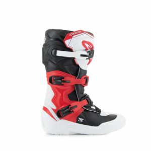 Alpinestars BOOT TECH3S YTH WT/BK/R - Image 5