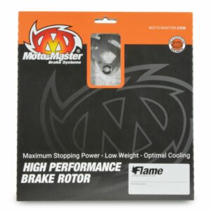 MOTO-MASTER BRAKE ROTOR FIXED FLAME REAR - Image 2