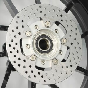 MOTO-MASTER BRAKE ROTOR FIXED HALO ROUND NATURAL - Image 2