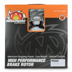 MOTO-MASTER BRAKE ROTOR FLOATING FLAME BLACK - Image 2