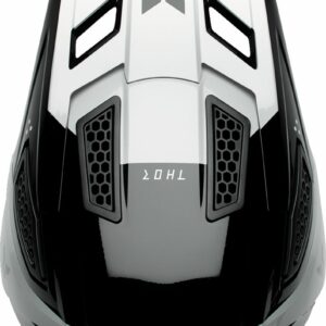 THOR HELMET FLEET STORM BK/WH - Image 5