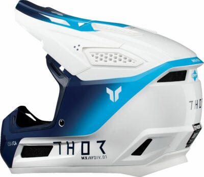 THOR HELMET FLEET STORM WH/NV - Image 4