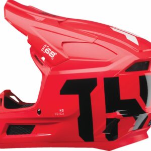 THOR HELMET FLEET YOUTH FORGE RED - Image 4