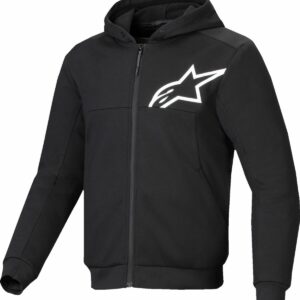 Alpinestars JACKET/HOODIE CHROME V2 BLK/WHT S