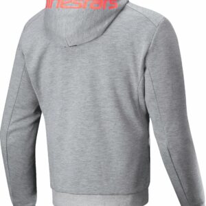 Alpinestars JACKET/HOODIE CHROME V2 GRY/RED S - Image 2