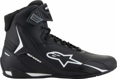 Alpinestars SHOE FASTER V4 BLK/WHT 7 - Image 6