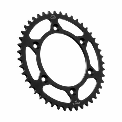 JT Sprockets JTR897.45ZBK REAR REPLACEMENT SPROCKET 45 TEETH 520 PITCH BLACK C49 HIGH CARBON STEEL
