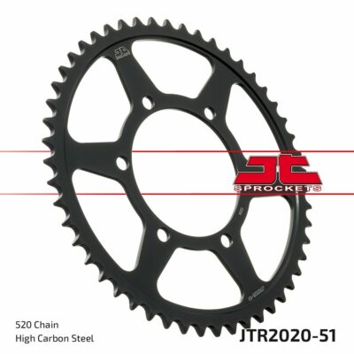 JT Sprockets SPROCKET REAR 51T 520