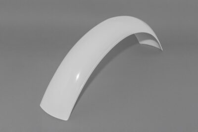 UFO VINTAGE UNI REAR FENDER CROSS (60-74) WHITE - Image 2