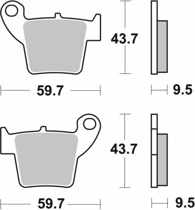 SBS BRAKE PAD CERAMIC STREET - Image 2