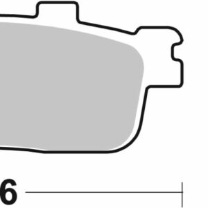 SBS BRAKE PAD CERAMIC STREET - Image 2
