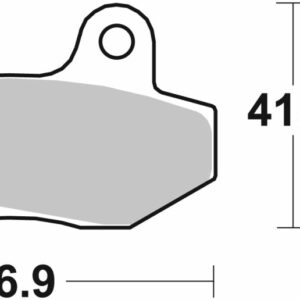 SBS Brake Pad Ceramic Hi-Tech Street - Image 2