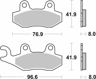 SBS Brake Pads Evo Sinter Offroad Hi-Tech - Image 2