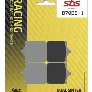 SBS Brake Pads Dual Sinter Road Racing Dynamic Racing Concept Hi-Tech