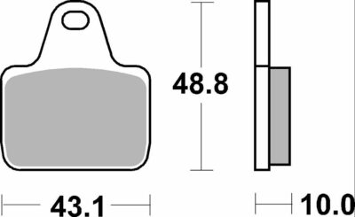 SBS BRAKE PAD DUAL SINTER DYNAMIC RACING CONCEPT - Image 2