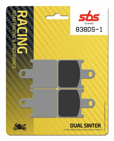 SBS BRAKE PAD DUAL SINTER DYNAMIC RACING CONCEPT