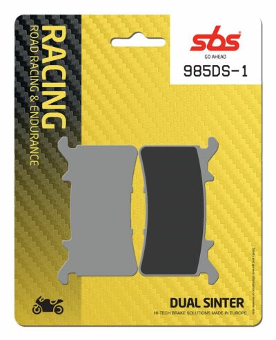 SBS BRAKE PAD DUAL SINTER DYNAMIC RACING CONCEPT