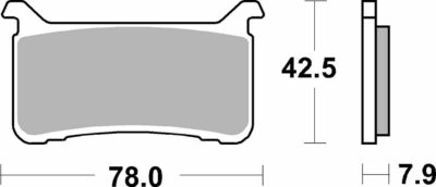 SBS BRAKE PAD DUAL SINTER DYNAMIC RACING CONCEPT - Image 2