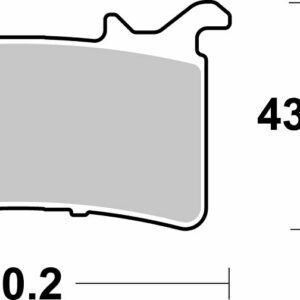 SBS BRAKE PAD DUAL SINTER DYNAMIC RACING CONCEPT - Image 2