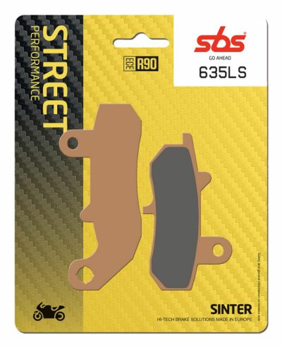 SBS BRAKE PAD LS-SERIES SINTERED STREET REAR