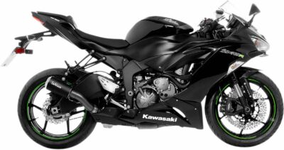 LEOVINCE MUFFLER LV10 BLK KAW ZX6R