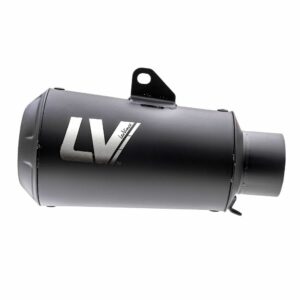 LEOVINCE LV-10 FULL BLACK SLIP-ON MUFFLER STAINLESS STEEL ECE - Image 3