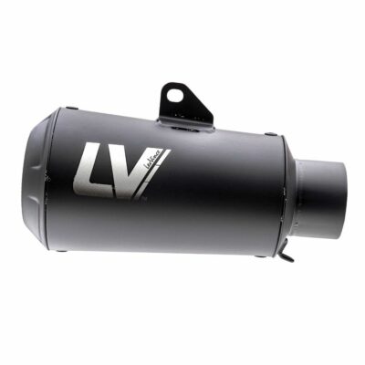 LEOVINCE LV-10 FULL BLACK SLIP-ON MUFFLER STAINLESS STEEL ECE - Image 3