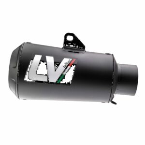 LEOVINCE LV-10 FULL BLACK SLIP-ON MUFFLER STAINLESS STEEL ECE - Image 4