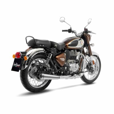 LEOVINCE LV Classic Racer Stainless Steel Slip-On Muffler - Image 3