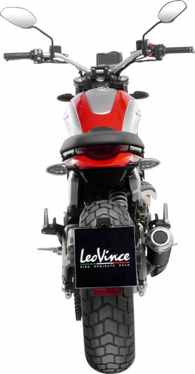 LEOVINCE MUFFLER LV-10 BLACK DUCATI SCRAMBLER 800 - Image 4