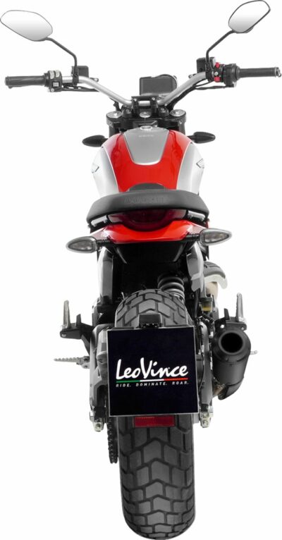 LEOVINCE MUFFLER LV-10 FULL BLACK DUCATI SCRAMBLER 800 - Image 4