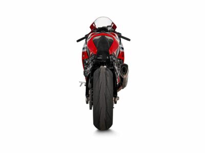 AKRAPOVIC SLIP-ON LINE MUFFLER CARBON TITANIUM END CAP - Image 2