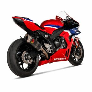AKRAPOVIC SLIP-ON LINE MUFFLER CARBON TITANIUM END CAP - Image 3