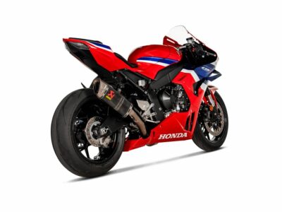 AKRAPOVIC SLIP-ON LINE MUFFLER CARBON TITANIUM END CAP - Image 3