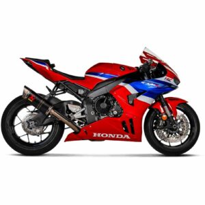 AKRAPOVIC SLIP-ON LINE MUFFLER CARBON TITANIUM END CAP - Image 4