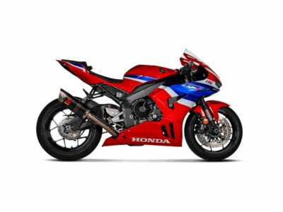 AKRAPOVIC SLIP-ON LINE MUFFLER CARBON TITANIUM END CAP - Image 4