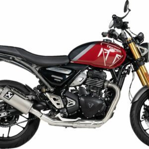 AKRAPOVIC MUFFLER SLIP-ON TI TRIUMPH SPEED 400 / SCRAMBLER 400X - Image 2