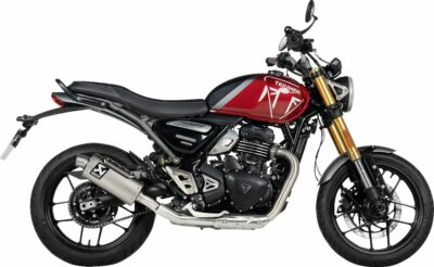 AKRAPOVIC MUFFLER SLIP-ON TI TRIUMPH SPEED 400 / SCRAMBLER 400X - Image 2