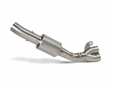 AKRAPOVIC LINK PIPE COLLECTOR STAINLESS STEEL TRACK DAY